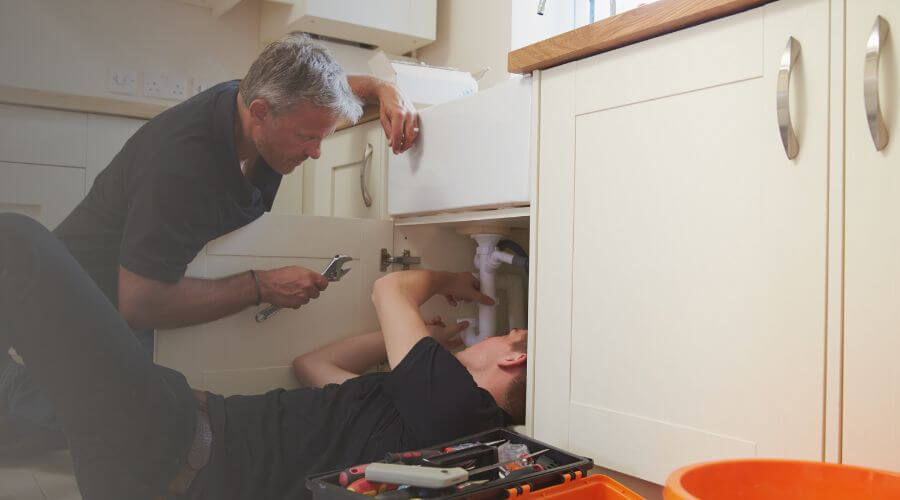 Professional burst pipe repair services in Uniontown, KS
